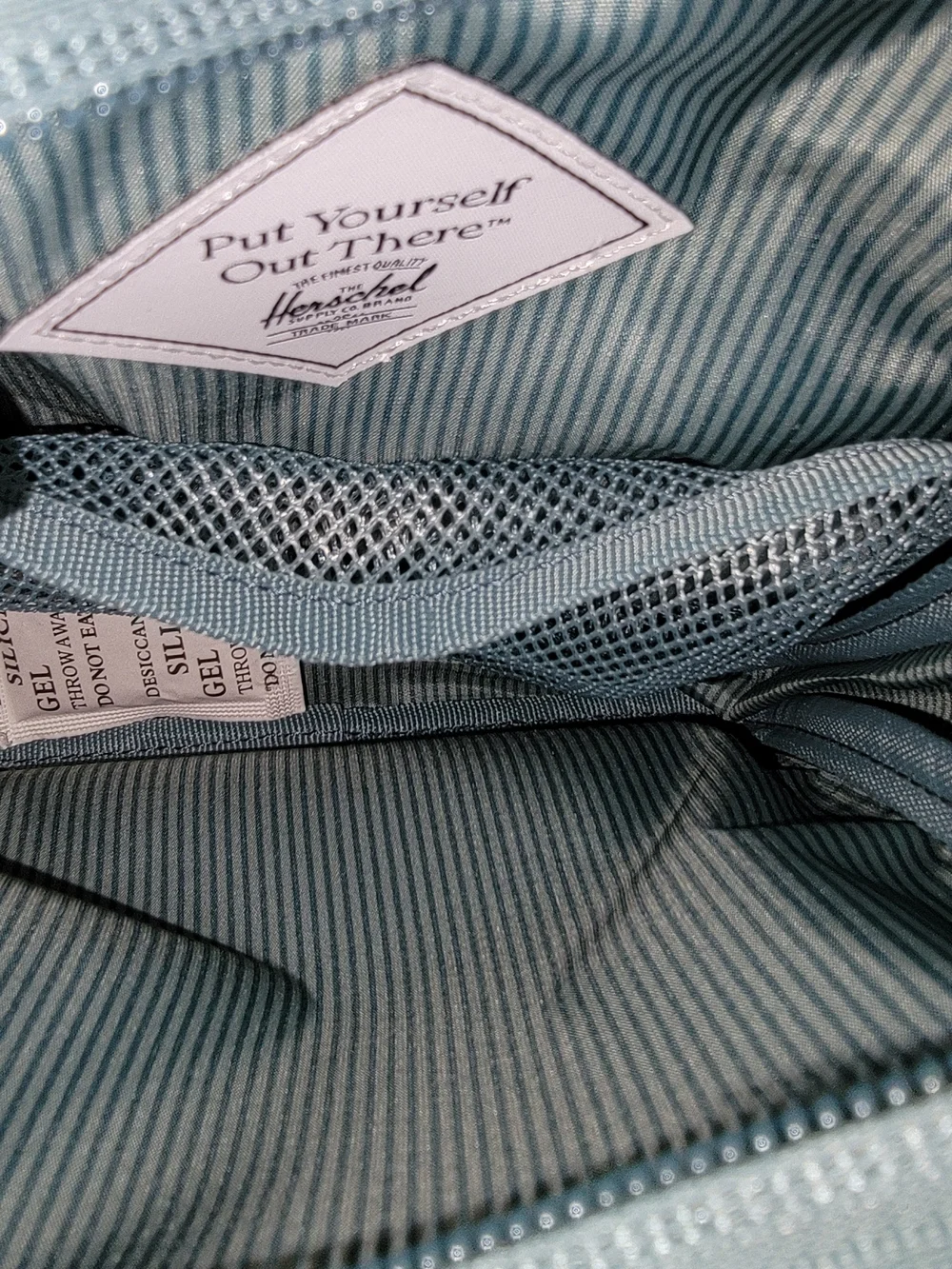 Herschel Supply Company Teal Messenger Crossbody Bag